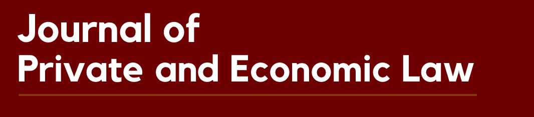 Journal of Private and Economic Law